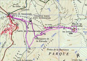 Mapa de la ruta